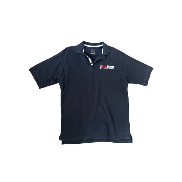 Budweiser BMW sponsor Embroidered Polo Shirt XL Gear For Sports Blue - Picture 2 of 8